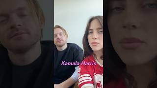 Adin Ross SMOKES Billie Eilish for Kamala SIMPING [upl. by Afton]