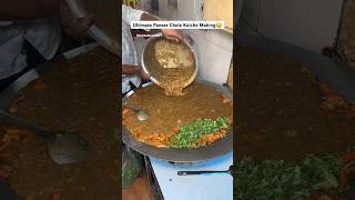 Ultimate Paneer Chole Kulche Making in ghaziabad youtubeshortsindia ytshortsindia youtubevideo [upl. by Aliban]