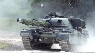 Chieftain Tank Display HD Tanks in Action at Bovington Tank Museum Dorset [upl. by Einamrej614]