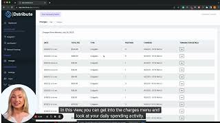 Charges and Billing Report from dstributeio  Job Distribution Software amp Multi Poster [upl. by Cinimmod]