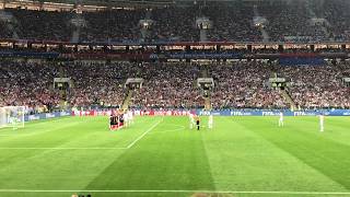 TRIPPIER STUNNING FREEKICK VS CROATIA LIVE FOOTAGE WC2018 [upl. by Bliss675]