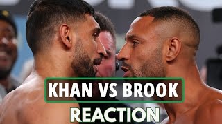 AMIR KHAN VS KELL BROOK POST FIGHT REACTION [upl. by Vivienne288]