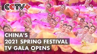 Chinas 2021 Spring Festival TV Gala Opens [upl. by Darryn]