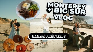 Monterey CA Vlog FIRST Trip  Flight With 2 MONTH OLD BABY To Meet His Aunt and Uncle✨ [upl. by Gemperle434]