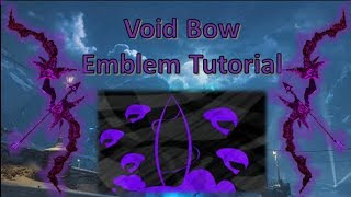 Maybe I Should Finish These VOID BOW EMBLEM TUTORIAL  BO3 Zombies [upl. by Hadria]