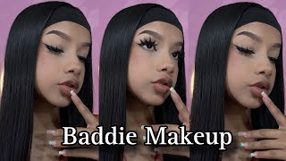 Baddie makeup💋 Tutorial [upl. by Itsud]