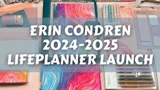 202425 ERIN CONDREN LIFEPLANNER LAUNCH  MY BIGGEST REVIEW OF THE YEAR [upl. by Lolande143]