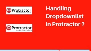 Protractor Tutorial 11  How to handle dropdown list in Protractor automation [upl. by Gaye]