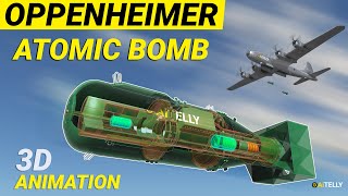 Oppenheimer Atomic bomb How it Works  First Nuclear Bomb [upl. by Schiro412]