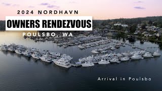 Nordhavn Owners Rendezvous Arrival in Poulsbo WA [upl. by Artenek]