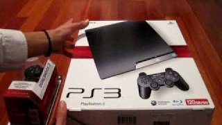 PS3 Slim Unboxing [upl. by Gayle]