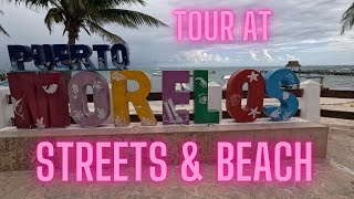 🔴 Puerto Morelos Driving Down amp Walking to amp at the Beach Tour Part1 November 2024 [upl. by Demb]