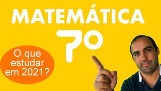 CONTEÚDOS DE MATEMÁTICA 7º ANO [upl. by Gaivn]