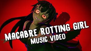 Halloween Animation  💀 Macabre Rotting Girl 💀 [upl. by Ocnarfnaig]