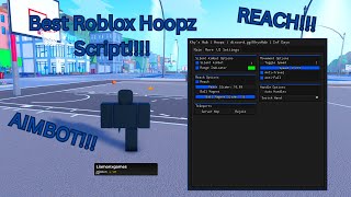 BEST ROBLOX HOOPZ AIMBOT SCRIPT AND REACH🏀🏀 [upl. by Lyckman]