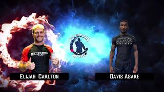 FULL MATCH Elijah Carlton vs Davis Asare MCJJ2 [upl. by Notsud980]