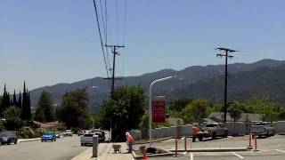 Foothill Boulevard In La Crescenta CA [upl. by Rew]