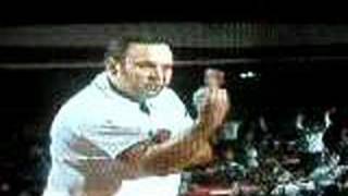 Jocky Wilson v Cliff Lazarenko Jocky wont shake hands [upl. by Nelrsa]