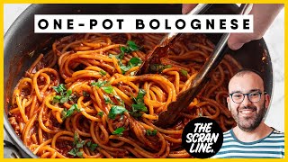 OnePot Spaghetti Bolognese Recipe  A Game Changer [upl. by Bland]