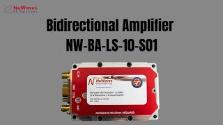 NWBALS10S01 Bidirectional Amplifier [upl. by Frederick]