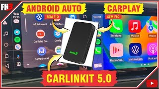 ANDROID AUTO SEM FIO amp CARPLAY SEM FIO CONHEÇA CARLINKIT 50 2AIR [upl. by Corinne]