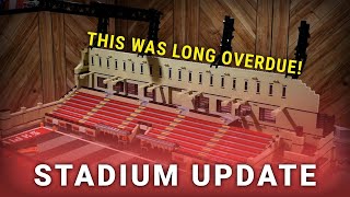 LEGO STADIUM UPDATE  No More Procrastinating [upl. by Neerihs795]