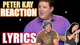 Misheard Lyrics REACTION  Peter Kay The Tour That Didnt Tour Tour [upl. by Rennane]