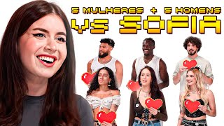 5 MULHERES  5 HOMENS vs SOFIA SANTINO ft DOARDA E CICLOPIN [upl. by Christina631]