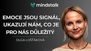 quotEmoce jsou signál Ukazují nám co je pro nás důležitý Naslouchejte jimquot  Olga Lošťáková [upl. by Willet]