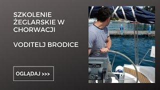 Szkolenie żeglarskie w Chorwacji  Voditelj Brodice [upl. by Bradstreet]