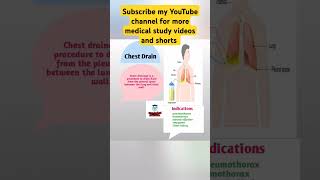 ChestDrainFreeMedicalEducationld3sfnursingmedicalviralviralshortsvideoyoutubeviralshorts [upl. by Analem]