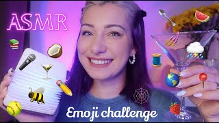 ASMR 🍉💅🏽🌎 Emoji Challenge 😴 99 No Talking [upl. by Yesnil450]