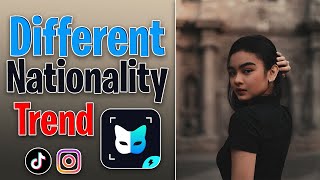 Nationality Challenge TikTok Tutorial  Instagram Reels Nationality Challenge  FacePlay Tutorial [upl. by Aires]