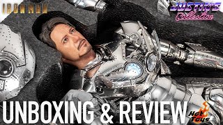 Hot Toys Iron Man Mark 2 20 Diecast Unboxing amp Review [upl. by Quincey309]