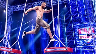 SPRINT NA PÓŁFINALE NINJA WARRIOR 4  Mateusz Karbowy [upl. by Nazario778]