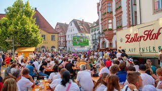 Pfullendorf Fussball EM Open Air Public Viewing [upl. by Edina]