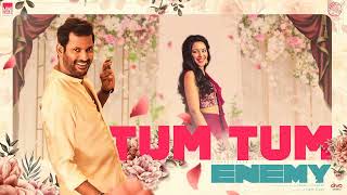 Tum Tum  Video Song  Enemy Tamil  VishalArya  Anand Shankar  Vinod Kumar  Thaman S [upl. by Rehpotsihc260]