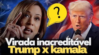 URGENTE ELEIÇÕES EUA 2024 Kamala Harris SURPREENDE e Trump Acusa FRAUDE  Quem Vai Vencer [upl. by Godiva]