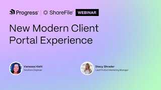 New Modern ClientPortal Experience Webinar [upl. by Akkinahs]