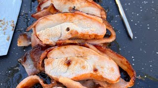 Bacon weaved wrapped smoked turkey breast recipe [upl. by Manheim]