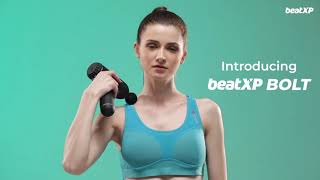 beatXP Bolt Deep Tissue Massage Gun [upl. by Yllop]