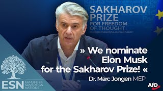 We nominate Elon Musk for the Sakharov Prize [upl. by Teador]