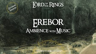 Lord Of The Rings  Erebor  Ambience amp Music  3 Hours  Studying Relaxing Sleeping Giveaway [upl. by Llerdnad16]