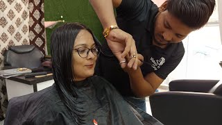 hair Salon offerofferhaircuthaircarehair treatmentsalomAligarh [upl. by Ramirolg]