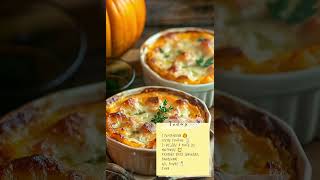 Recettes dautomne Gratin de potimarron GratinPotimarron recettedautomne poetry [upl. by Las]