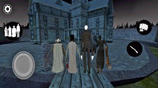 Playing as Granny Slendrina Evilnun amp Slenderman in Granny 3  Granny 3 Mod Menu [upl. by Lairret187]