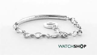 Thomas Sabo Jewellery Ladies Sterling Silver Bracelet Charm Carrier X021100112L195V [upl. by Eisoj]