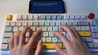 Epomaker TH80 75 Hotswappable Mechanical Keyboard Review [upl. by Ennagroeg]