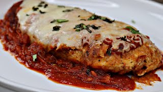 Quick and Easy chicken Parmesan Recipe [upl. by Ynaffets]