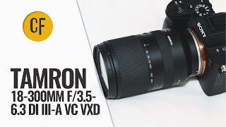 Tamron 18300mm f3563 Di IIIA VC VXD lens review with samples [upl. by Rabka265]